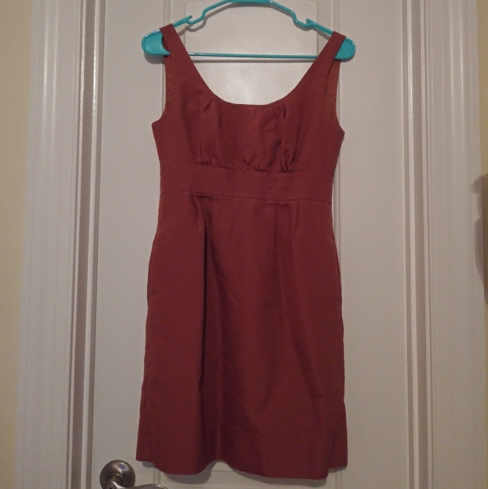 J crew sleeveless cotton dress 2P
